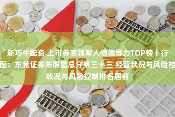 新巧牛配资 上市券商领军人物领导力TOP榜丨行业数据全景图：东莞证券陈照星总分第三十三 经营状况与风险控制排名居前